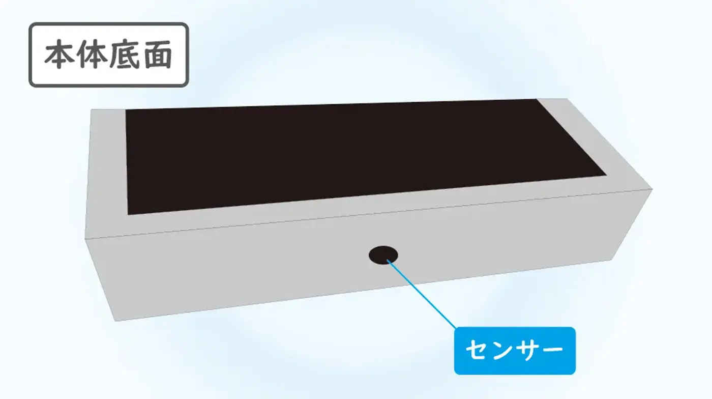 センサーによる点灯制御